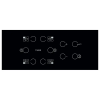 Plita incorporabilă electrică Whirlpool AKT 8210 LX Negru - 5 kW | Vitroceramică