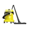 Пылесос Karcher WD 2 PLUS V-12/4/18 Жёлтый - Влажная,Сухая | Контейнер,Мешок | 12 л