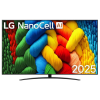 86" Nanocell SMART TV LG 86NANO81A6A Negru - 3840x2160 px | 60 Hz | 10W | webOS 86