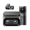 Set Dash Cam față și spate DDPAI Z60 + Rear Cam + Interior Cam Negru - 3840 x 2160 | 140° Set Dash Cam față și spate DDPAI Z60 + Rear Cam + Interior Cam Negru - 3840 x 2160 | 140°