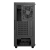 Компьютерный корпус Gamemax FORTRESS TG Midi-Tower Черный - Без блока питания | Металл,Пластик АБС,Закаленное стекло