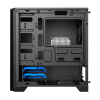 Carcasă PC Gamemax SILENT HILL Midi-Tower Negru - Fără PSU | Aluminiu,ABS Plastic