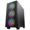 Компьютерный корпус Gamemax AERO MINI Mini-Tower Черный - Без блока питания | Металл,Пластик АБС,Закаленное стекло