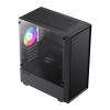 Carcasă PC Gamemax STORM Mini-Tower Negru - Fără PSU | Metal | RGB