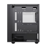 Carcasă PC Gamemax STORM Mini-Tower Negru - Fără PSU | Metal | RGB