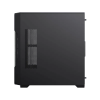 Carcasă PC Gamemax SIEGE BK Midi-Tower Negru - Fără PSU | Metal | RGB