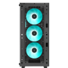 Компьютерный корпус Deepcool CC560 V2 Midi-Tower Черный - Без блока питания | Пластик АБС,Сталь