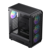 Компьютерный корпус Gamemax FORGE AB Midi-Tower Черный - Без блока питания