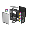 Carcasă PC Deepcool MATREXX 55 MESH V4 Midi-Tower Negru - Fără PSU | ABS Plastic,Oțel,Sticlă călită