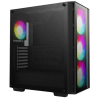 Carcasă PC Deepcool MATREXX 55 V4 Midi-Tower Negru - Fără PSU | ABS Plastic,Oțel,Sticlă călită