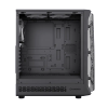 Компьютерный корпус Gamemax STARLIGHT 2 AB Midi-Tower Черный - Без блока питания | Металл,Закаленное стекло