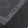 Компьютерный корпус Gamemax STARLIGHT 2 AB Midi-Tower Черный - Без блока питания | Металл,Закаленное стекло