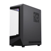 Carcasă PC Gamemax VISTA COC AB Midi-Tower Negru - Fără PSU | Aluminiu,Sticlă călită