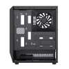 Carcasă PC Gamemax VISTA COC AB Midi-Tower Negru - Fără PSU | Aluminiu,Sticlă călită