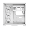 Carcasă PC Gamemax HYPE-A Midi-Tower Alb - Fără PSU | Metal, sticlă călită