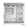 Carcasă PC Gamemax HYPE-A Midi-Tower Alb - Fără PSU | Metal, sticlă călită