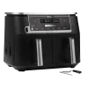 Friteuză cu aer cald Ninja Foodi MAX Dual Zone Negru - 2470 W | 9.5 l | Antiaderent