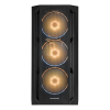 Carcasă PC Chieftec GA-01B-L-OP Midi-Tower Negru - Fără PSU | Oțel | RGB