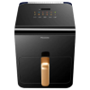 Аэрогриль Panasonic NF-CC600ATS Черный - 1450 Вт | 6 л | Антипригарное
