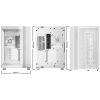 Carcasă PC be quiet! LIGHT BASE 600 LX Midi-Tower Alb - Fără PSU | ABS Plastic,Oțel,Sticlă călită | ARGB