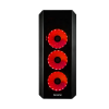 Carcasă PC Chieftec GL-03B-UC-OP Midi-Tower Negru - ATX | Oțel,Sticlă călită | RGB