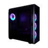 Carcasă PC Chieftec GL-03B-UC-OP Midi-Tower Negru - ATX | Oțel,Sticlă călită | RGB