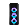 Carcasă PC Chieftec GL-03B-UC-OP Midi-Tower Negru - ATX | Oțel,Sticlă călită | RGB