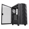 Компьютерный корпус Gamemax DIAMOND CP BK Midi-Tower Черный - Без блока питания | ARGB