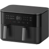 Friteuză cu aer cald Xiaomi Dual Zone Negru - 2700 W | 10 l | Antiaderent