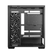 Carcasă PC Deepcool CG580 4F V2 Midi-Tower Negru - Fără PSU | ABS Plastic,Oțel,Sticlă călită | ARGB