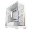 Carcasă PC Deepcool CG580 4F V2 Midi-Tower Alb - Fără PSU | ABS Plastic,Oțel,Sticlă călită | ARGB