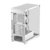 Carcasă PC Deepcool CG580 4F V2 Midi-Tower Alb - Fără PSU | ABS Plastic,Oțel,Sticlă călită | ARGB