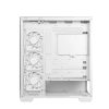 Carcasă PC Deepcool CG580 4F V2 Midi-Tower Alb - Fără PSU | ABS Plastic,Oțel,Sticlă călită | ARGB