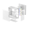 Carcasă PC Deepcool CG580 4F V2 Midi-Tower Alb - Fără PSU | ABS Plastic,Oțel,Sticlă călită | ARGB