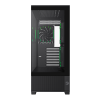 Компьютерный корпус Gamemax VISTA 2 AB Midi-Tower Черный - Без блока питания | Металл, закаленное стекло