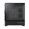 Компьютерный корпус Gamemax VISTA 2 AB Midi-Tower Черный - Без блока питания | Металл, закаленное стекло