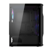 Carcasă PC Cougar MX 110 RGB Midi-Tower Negru - Fără PSU | Oțel, plastic ABS, Sticlă călită