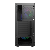 Carcasă PC Cougar MX 110 RGB Midi-Tower Negru - Fără PSU | Oțel, plastic ABS, Sticlă călită