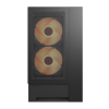Carcasă PC Cougar OmnyX Midi-Tower Negru - Fără PSU | Oțel, plastic ABS, Sticlă călită