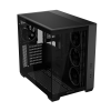 Carcasă PC ASUS A32 Plus Midi-Tower Negru - Fără PSU | Oțel, plastic ABS, Sticlă călită | ARGB