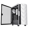 Компьютерный корпус Gamemax Diamond CP WT Midi-Tower Белый - Без блока питания | Металл, Пластик ABS, Закаленное стекло | ARGB