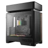 Carcasă PC Deepcool CL6600 Midi-Tower Negru - Fără PSU | Oțel, plastic ABS, Sticlă călită | ARGB