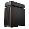 Carcasă PC Deepcool CL6600 Midi-Tower Negru - Fără PSU | Oțel, plastic ABS, Sticlă călită | ARGB