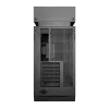 Carcasă PC Deepcool CL6600 Midi-Tower Negru - Fără PSU | Oțel, plastic ABS, Sticlă călită | ARGB