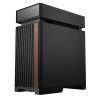Carcasă PC Deepcool CL6600 Midi-Tower Negru - Fără PSU | Oțel, plastic ABS, Sticlă călită | ARGB