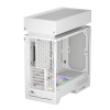 Carcasă PC Deepcool CL660 WH Midi-Tower Alb - Fără PSU | Oțel, plastic ABS, Sticlă călită | ARGB