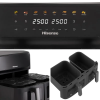 Аэрогриль Hisense HAF2700DCD Черный - 2700 Вт | 11 л | Антипригарное