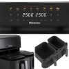 Аэрогриль Hisense HAF2700DCD Черный - 2700 Вт | 11 л | Антипригарное
