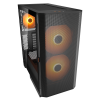 Carcasă PC Cougar Airface FLO RGB Midi-Tower Negru - Fără PSU | Oțel, plastic ABS, Sticlă călită | ARGB Carcasă PC Cougar Airface FLO RGB Midi-Tower Negru - Fără PSU | Oțel, plastic ABS, Sticlă călită | ARGB