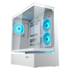 Carcasă PC Cougar CFV235 White Midi-Tower Alb - Fără PSU | Metal, sticlă călită